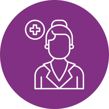 Hemşire Satır Çemberi Simgesi