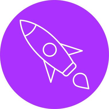 Roket Hattı Çemberi Simgesi