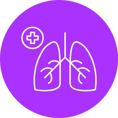 Pulmonoloji Hattı Çemberi Simgesi