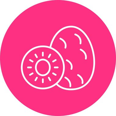 Kiwi Satır Çemberi Simgesi