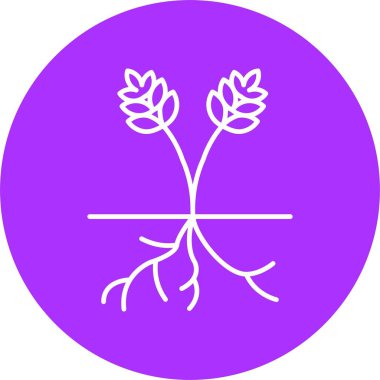 Kök Satırı Çemberi Simgesi