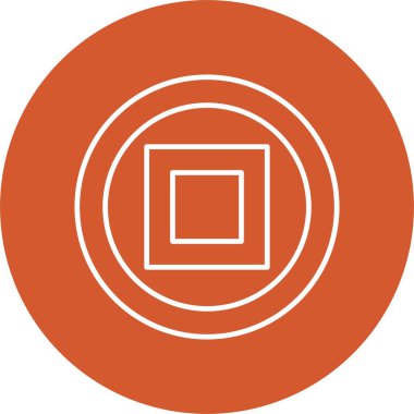 Satır Çemberi Simgesini Durdur