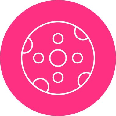 Büyük Ay Çizgisi Çemberi Simgesi