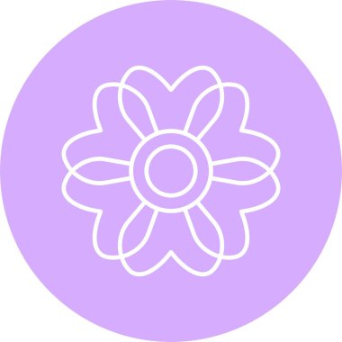 Sakura Satır Çemberi Simgesi