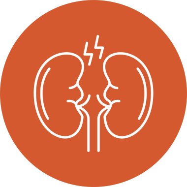 Böbrek Hattı Çemberi Simgesi