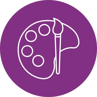 Sanat Satırı Çemberi Simgesi