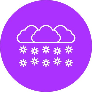 Kar Çizgisi Çemberi Simgesi