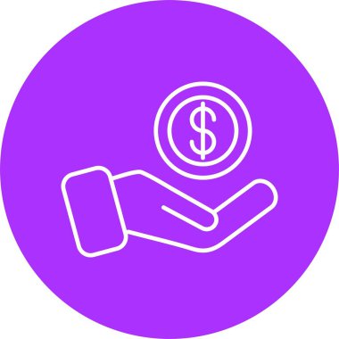 Ödeme Satırı Çemberi Simgesi