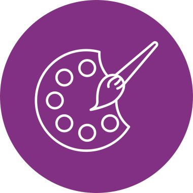 Suluboya Satır Çemberi Simgesi