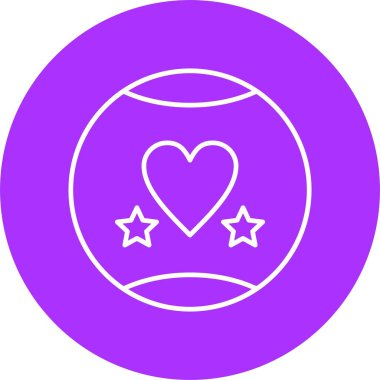 Favori Satır Çemberi Simgesi