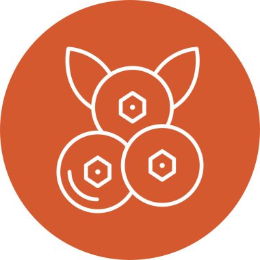 Yabanmersini Çizgisi Çemberi Simgesi