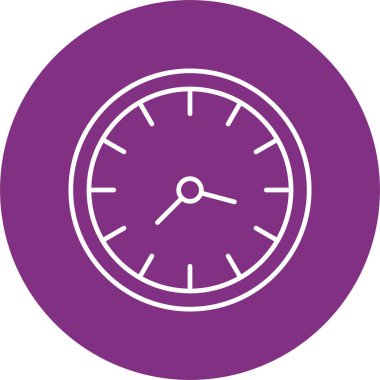 Saat Çizgisi Çemberi Simgesi