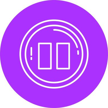 Satır Çemberi Simgesini Durdur