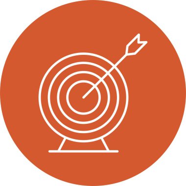 Hedef Satır Çemberi Simgesi