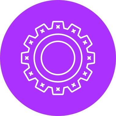 Çarklı Çizgi Çemberi Simgesi