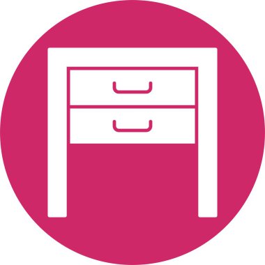 Yan Tablo Kabartma Çemberi Simgesi