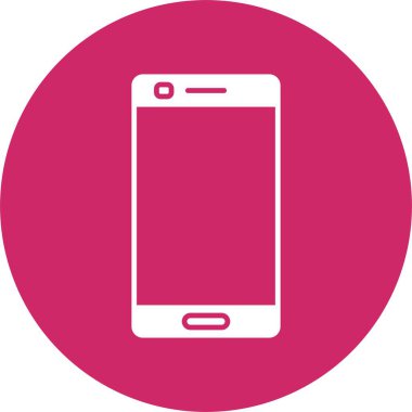 Cep Telefonu Kabartma Çemberi Simgesi