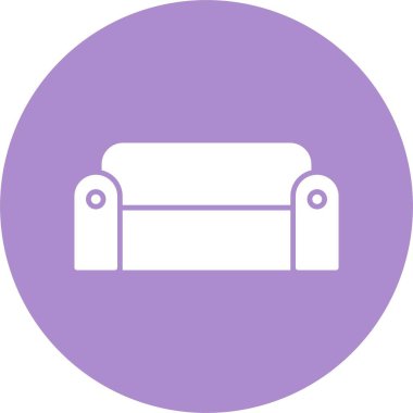 Kanepe Kabartma Çemberi Simgesi