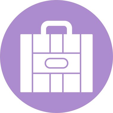 Çanta Kabartma Çemberi Simgesi