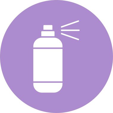 Sprey Boyası Kabartma Çemberi Simgesi