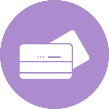 Kart Ödeme Kabartma Çemberi Simgesi