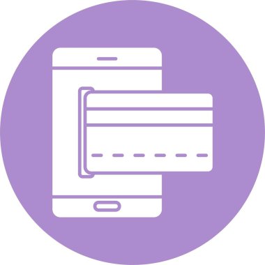 Çevrimiçi Ödeme Kabartma Çemberi Simgesi