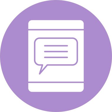 İletişim Kabartma Çemberi Simgesi