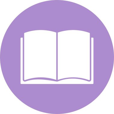 Sanat Kitabı Kabartma Çemberi Simgesi