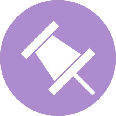 Pin Kabartma Çemberi Simgesine bas