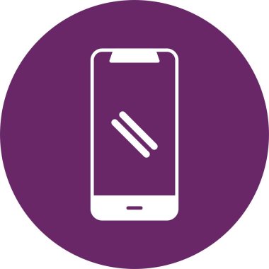 Akıllı Telefon Kabartma Çemberi Simgesi