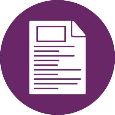 Dosya Kabartma Çemberi Simgesi