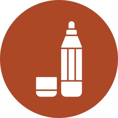 Yapıştırıcı Çubuğu Kabartma Çemberi Simgesi