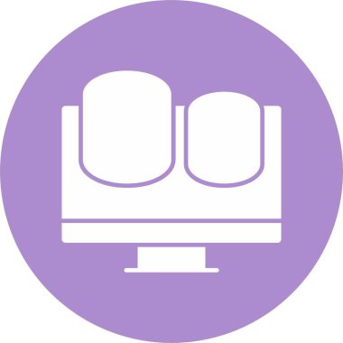 Finans Kabartma Çemberi Simgesi