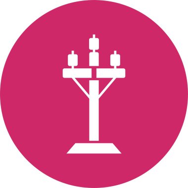 Yüksek Voltajlı Kabartma Çemberi Simgesi