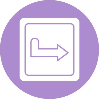 Sağa Çevir Çember Simgesi