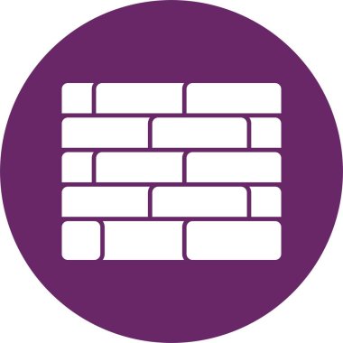 Tuğla Duvar Kabartma Çemberi Simgesi