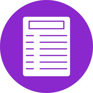 Parşömen Kabartma Çemberi Simgesi