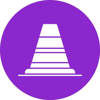 Koni Sinyali Kabartma Çemberi Simgesi