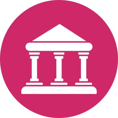 Banka Kabartma Çemberi Simgesi