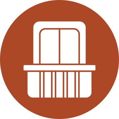 Balkon Kabartma Çemberi Simgesi