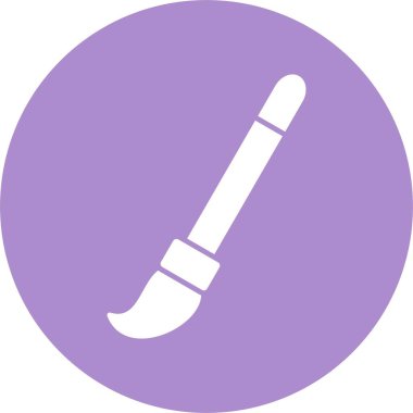 Boya fırçası Kabartma Çemberi Simgesi