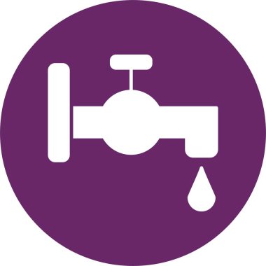 Tap Kabartma Çemberi Simgesi