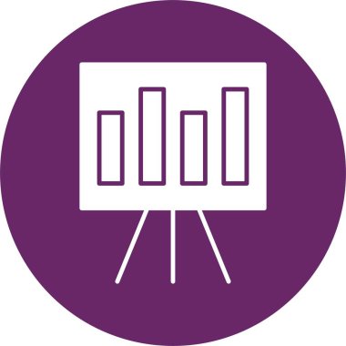 Sunum Kabartma Çemberi Simgesi