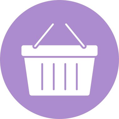 Sepet Kabartma Çemberi Simgesi