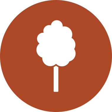 Pamuk Şeker Kabartma Çemberi Simgesi