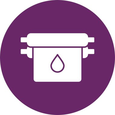 Ofset Kabartma Çemberi Simgesi