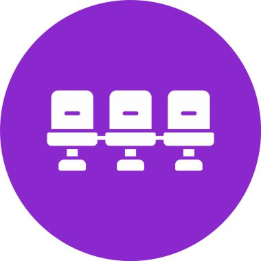 Stadyum Oturma Kalıbı Çember Simgesi