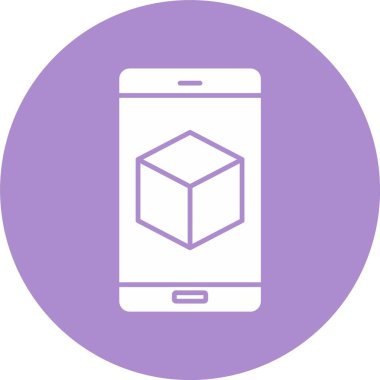 3d Kabartma Çemberi Simgesi