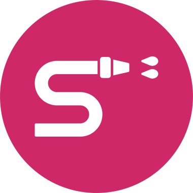 Su Hortumu Kabartma Çemberi Simgesi