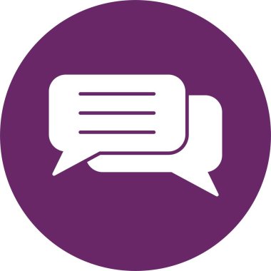 Chat Kabartma Çemberi Simgesi